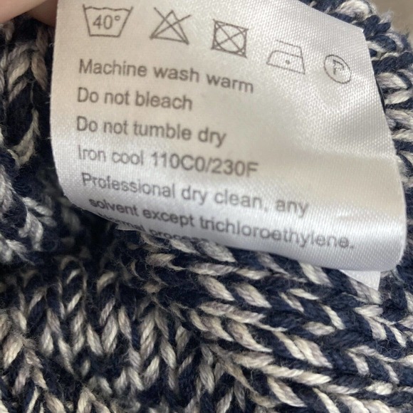 Hope by Ringstrand Söderberg Stockholm Sweden Over Sweater Gray Buttoned Back XS - Picture 12 of 13